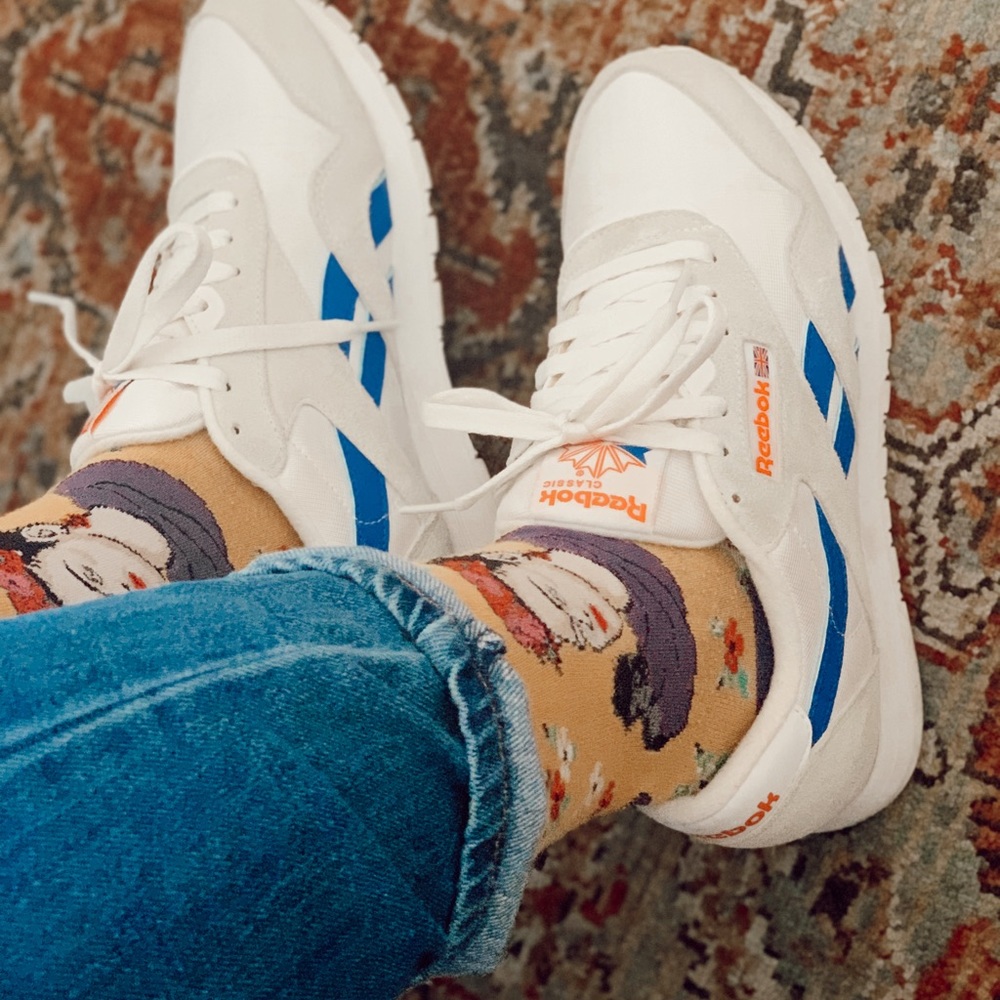 Reebok Leisure Pack Classic Nylon Sneakers 8.5